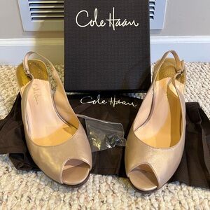 Cole Haan Carma OT Air Sling - Pearlized Blush - 9.5B